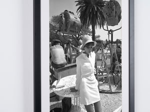  Audrey Hepburn - On the set Two For The Road, St. Tropez 1967 