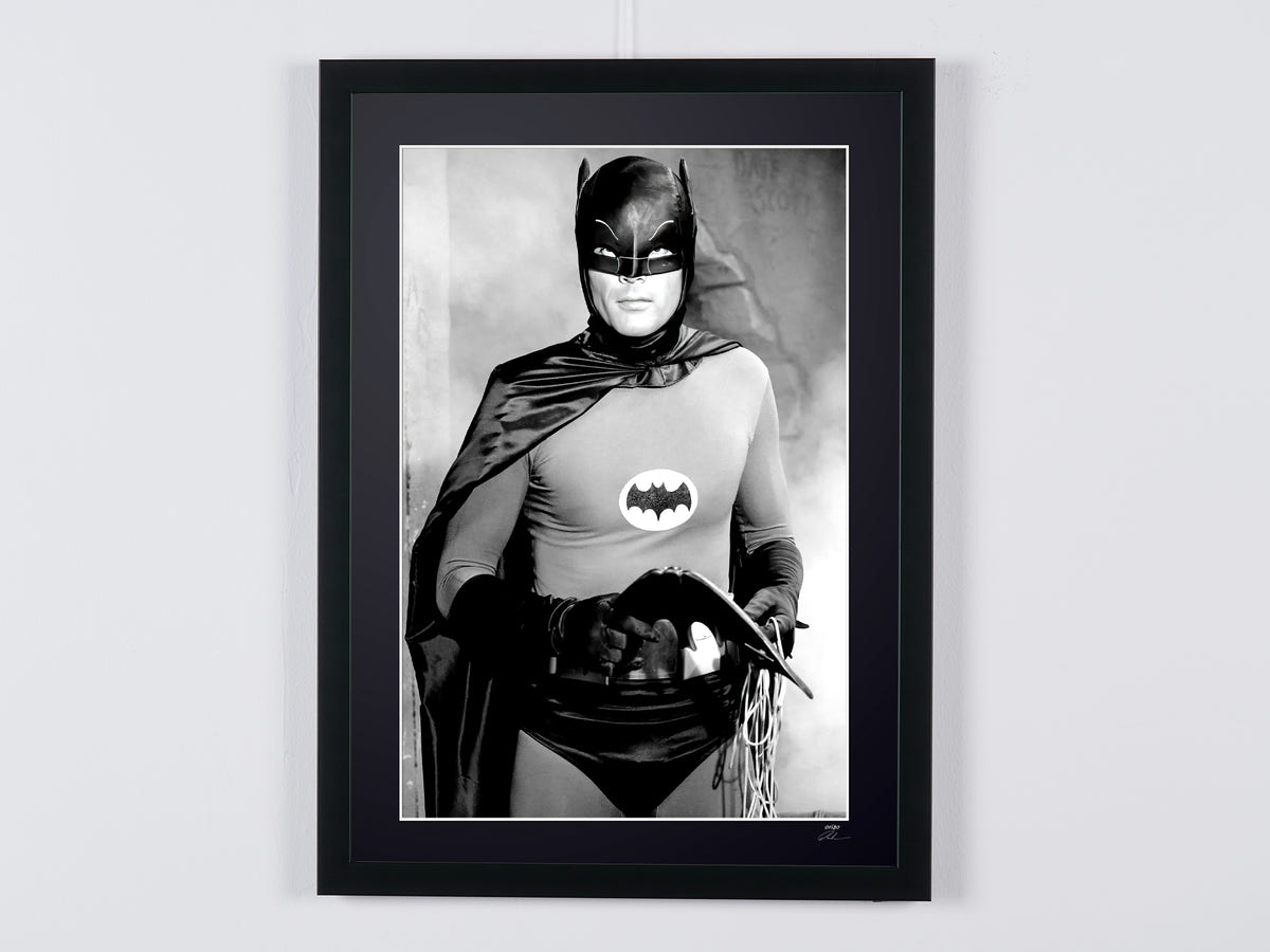 Batman (TV series, 1966) — Adam West on the set