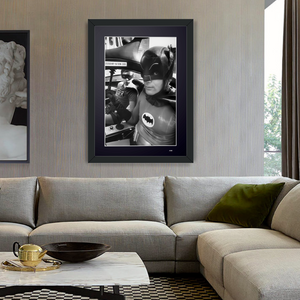  Batman The Movie (1966) - Adam West with Burt Ward in the Batmobile - Cadre Photo- Starck Gallery -  2