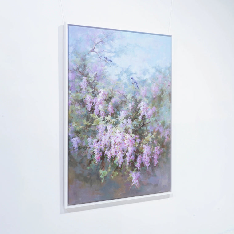 Birds in spring XXL - CleliaArt — In situ