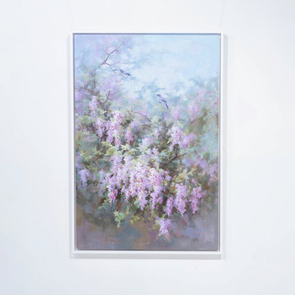 Birds in spring XXL - CleliaArt par CLELIA ART