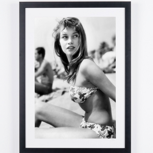  Brigitte Bardot - Festival de Cine de Cannes de 1956 - Marco fotográfico - Starck Gallery
