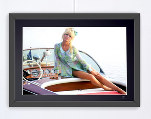  Brigitte Bardot - Saint Tropez 1963 - Cadre Photo- Starck Gallery