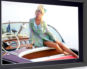  Brigitte Bardot - Saint Tropez 1963 - Cadre Photo- Starck Gallery