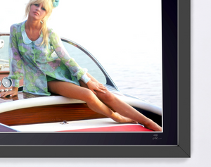  Brigitte Bardot - Saint Tropez 1963 - Cadre Photo- Starck Gallery