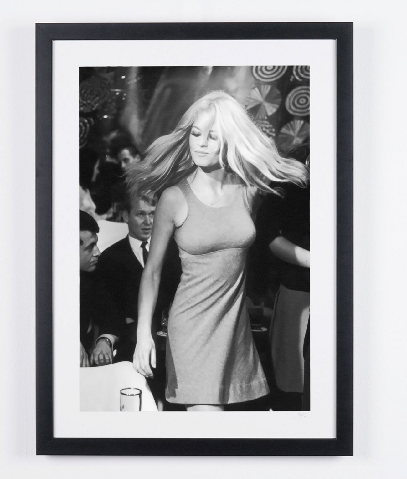 Fine art photograph of Brigitte Bardot in Two Weeks in September, hand-framed — limited edition of 30 numbered prints.