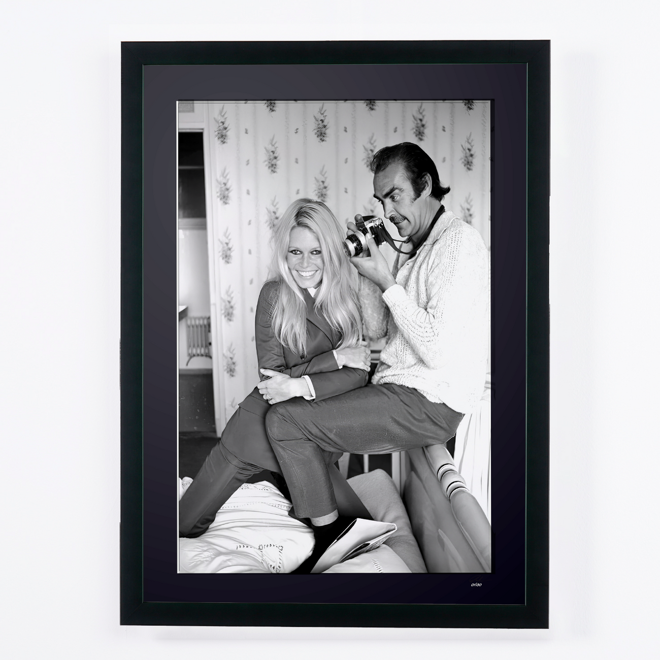 Fine art photograph of Brigitte Bardot in Shalako, hand-framed — limited edition of 30 numbered prints.
