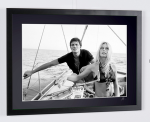 Brigitte Bardot & Alain Delon - Saint Tropez 1968