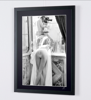 A Very Private Affair 1961 -Brigitte Bardot as ill - Behind The Set for Next Scene