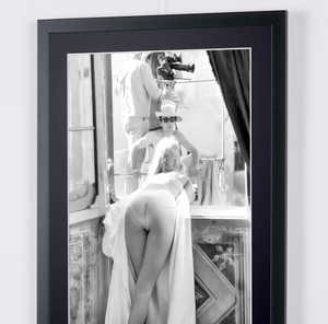 A Very Private Affair 1961 -Brigitte Bardot as ill - Behind The Set for Next Scene