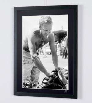 Steve McQueen - Circuito de Riverside, California (1963)