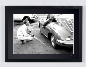 Steve McQueen - Porsche 356