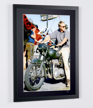 The Great Escape (1963) - Steve McQueen, op een Triumph TR6