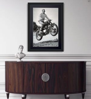 Steve McQueen - Triumph T120 Bonneville 1963 - HOLLYWOOD HILLS