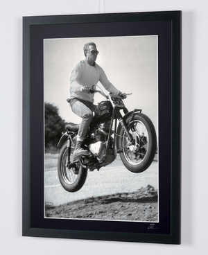 Steve McQueen - Triumph T120 Bonneville 1963 - HOLLYWOOD HILLS