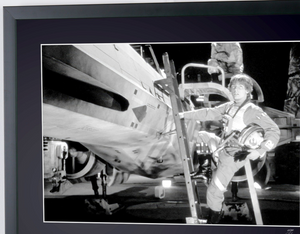 Star Wars: A New Hope 1977 - Mark Hamill (as Luke Skywalker) & X Wing