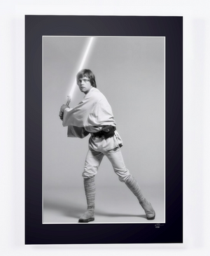 Star Wars Episode V: The Empire Strikes Back, Luke Skywalker with lightsaber