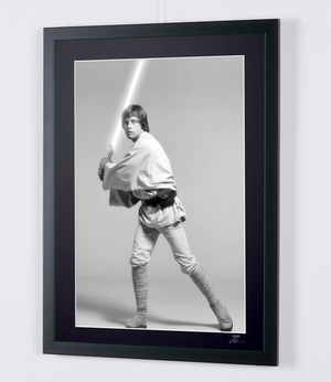 Star Wars Episode V: The Empire Strikes Back, Luke Skywalker with lightsaber