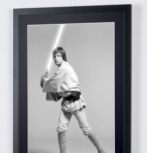 Star Wars Episode V: The Empire Strikes Back, Luke Skywalker with lightsaber