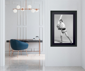 Star Wars Episode V: The Empire Strikes Back, Luke Skywalker with lightsaber