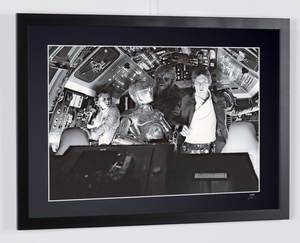 Star Wars, Millennium Falcon Cockpit with Han, Chewie, Leia and C-3PO