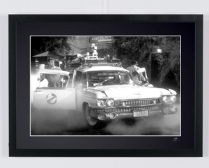 Ghostbusters - De cast en crew achter de schermen met Ecto 1