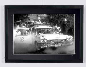 Ghostbusters - De cast en crew achter de schermen met Ecto 1