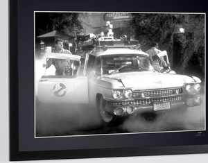 Ghostbusters - De cast en crew achter de schermen met Ecto 1