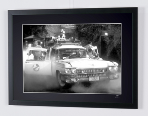 Ghostbusters - De cast en crew achter de schermen met Ecto 1