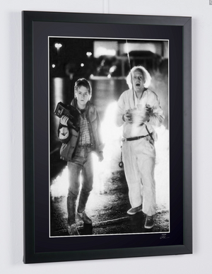 Regreso al futuro, 1985 - Michael J. Fox como Marty McFly - Christopher Lloyd como el Dr. Emmett Brown