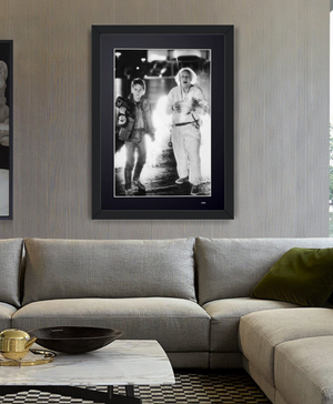 Regreso al futuro, 1985 - Michael J. Fox como Marty McFly - Christopher Lloyd como el Dr. Emmett Brown