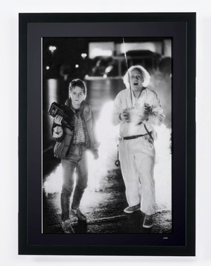 Regreso al futuro, 1985 - Michael J. Fox como Marty McFly - Christopher Lloyd como el Dr. Emmett Brown