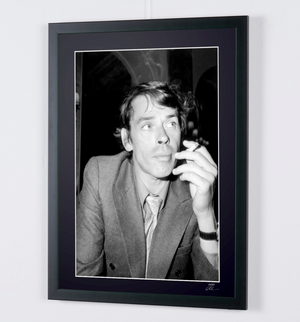 Jaques Brel - Actor & singer - Wooden Framed 70X50 cm - Original Certificate (COA), Hologram Logo Editor and QR Code