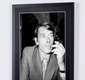 Jaques Brel - Actor & singer - Wooden Framed 70X50 cm - Original Certificate (COA), Hologram Logo Editor and QR Code