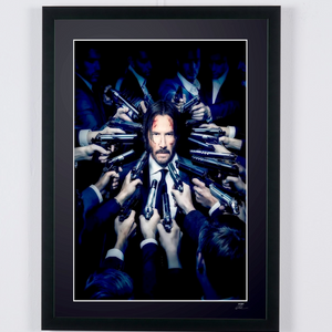  John Wick – Keanu Reeves – Fotorahmen – Starck Gallery – 1