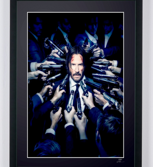  John Wick - Keanu Reeves - Fotolijst - Starck Gallery - 3