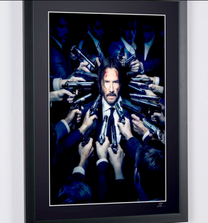  John Wick - Keanu Reeves - Fotolijst - Starck Gallery - 5