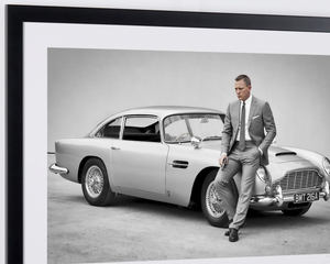 James Bond 007: Spectre, Daniel Craig as James Bond 007 with his Aston Martin DB5