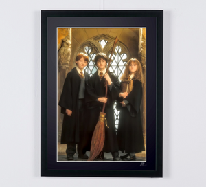 Harry Potter en de Steen der Wijzen 2001 - Persconferentie met de cast van de eerste film