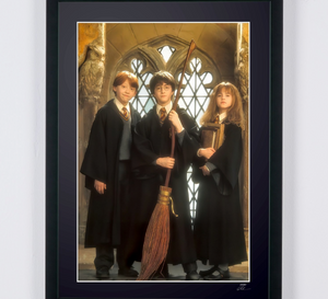 Harry Potter en de Steen der Wijzen 2001 - Persconferentie met de cast van de eerste film