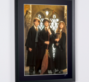 Harry Potter en de Steen der Wijzen 2001 - Persconferentie met de cast van de eerste film