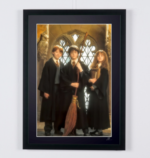 Harry Potter en de Steen der Wijzen 2001 - Persconferentie met de cast van de eerste film