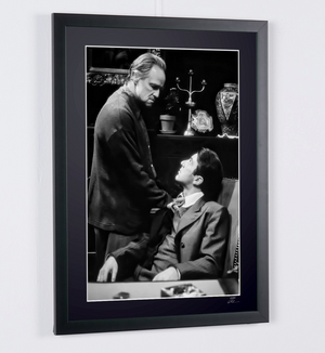 The Godfather, Marlon Brando as Don Vito Corleone & Al Pacino as Michael Corleone