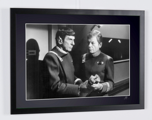 Star Trek VI: The Undiscovered Country - Leonard Nimoy as Captain Spock and DeForest Kelley