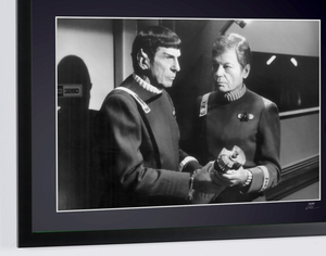 Star Trek VI: The Undiscovered Country - Leonard Nimoy as Captain Spock and DeForest Kelley