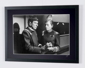 Star Trek VI: The Undiscovered Country - Leonard Nimoy as Captain Spock and DeForest Kelley