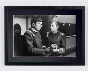 Star Trek VI: The Undiscovered Country - Leonard Nimoy as Captain Spock and DeForest Kelley