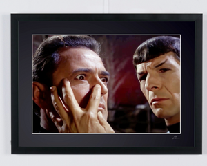 Star Trek TV Series - Leonard Nimoy as Mr. Spock & James Vaughan
