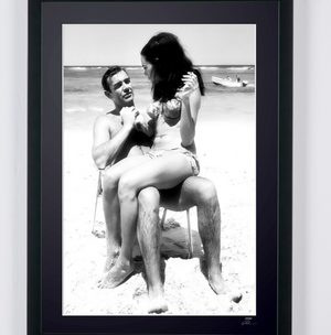  James Bond 007: Thunderball - Sean Connery & Martine Beswick on the set their 1965 