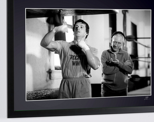  Rocky Balboa (Sylvester Stallone) & Mickey ( Burgess Meredith) 